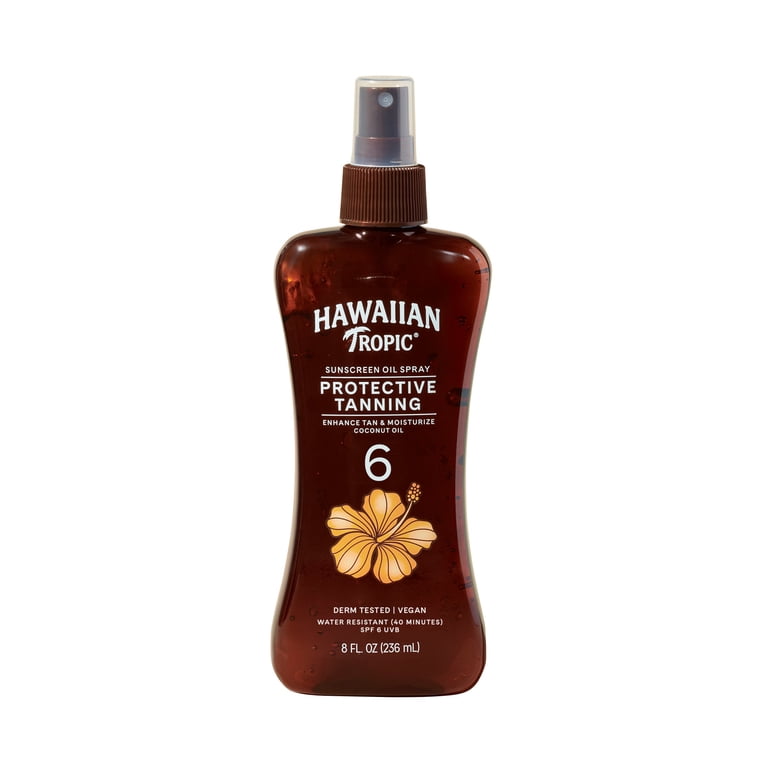 Hawaiian Tropic - Dark Tanning Oil Spray Pump, SPF 6_0