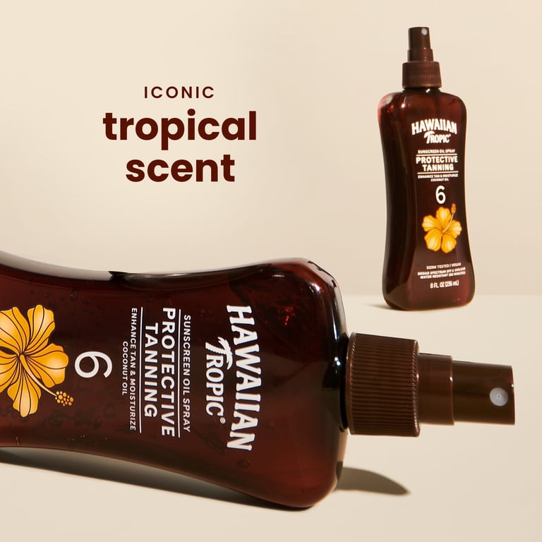 Hawaiian Tropic - Dark Tanning Oil Spray Pump, SPF 6_1