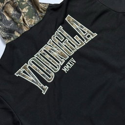 Sudadera YoungLA Camo Tree Bordada