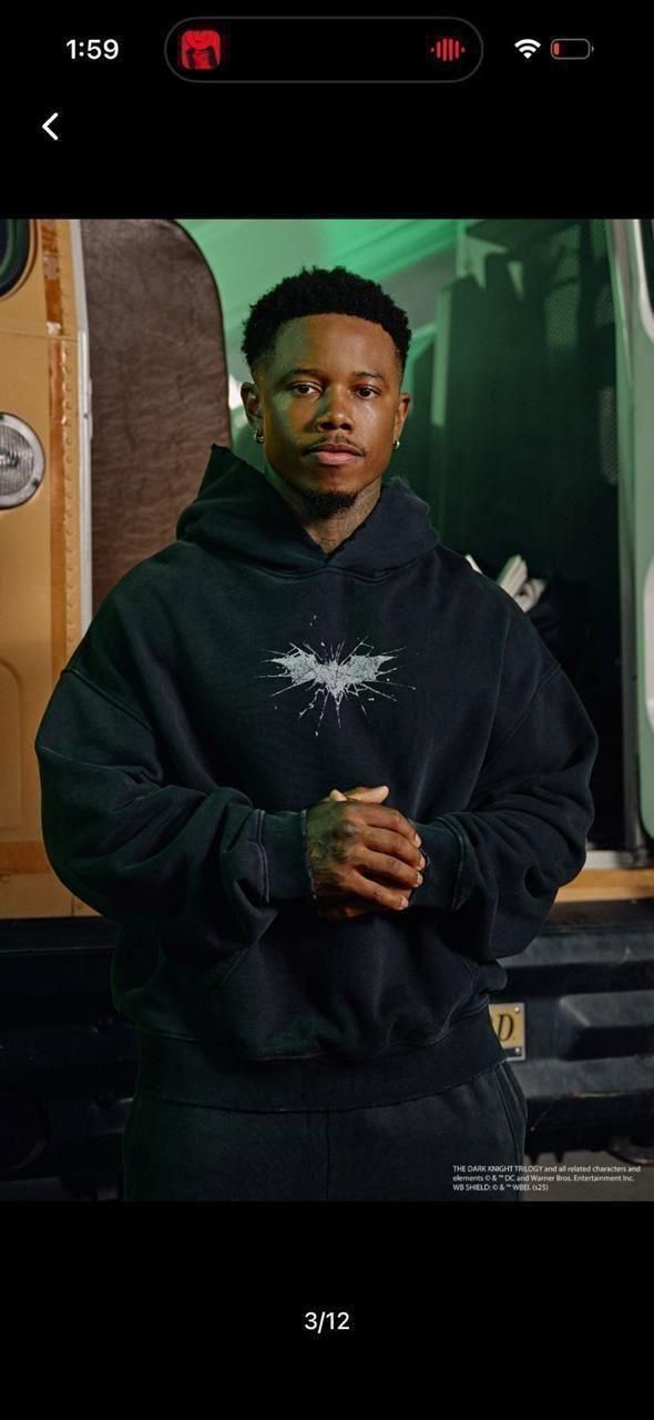 Sudadera YoungLA Batman Azul_1