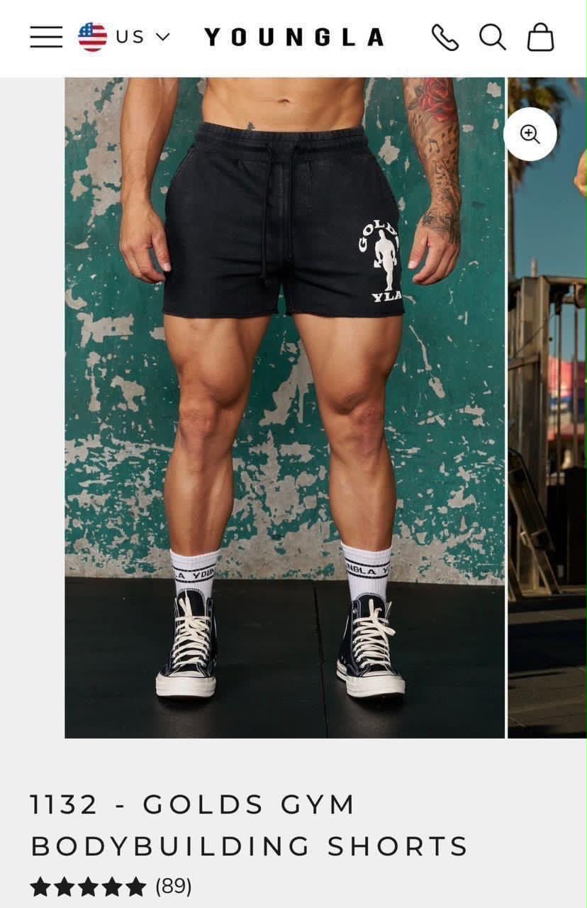 Short YoungLA Gold's Gym