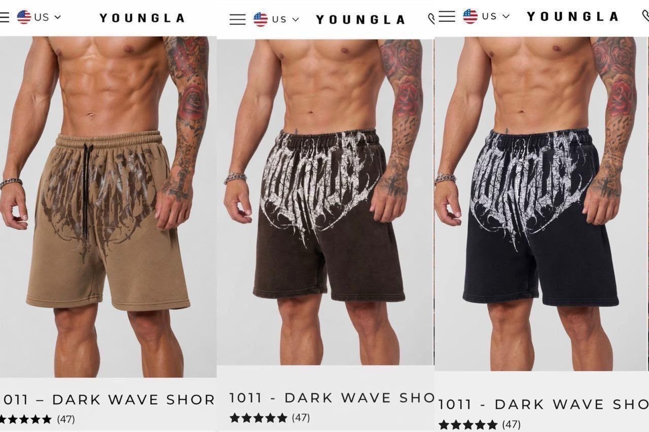 Short YoungLA Dark Wave_0