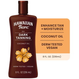Hawaiian Tropic - Moisturizing  Dark Tanning Oil with Cocoa Butter