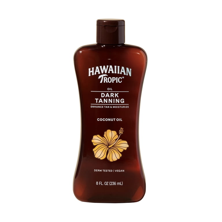 Hawaiian Tropic - Moisturizing  Dark Tanning Oil with Cocoa Butter