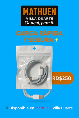 Cargador iPhone - Type C