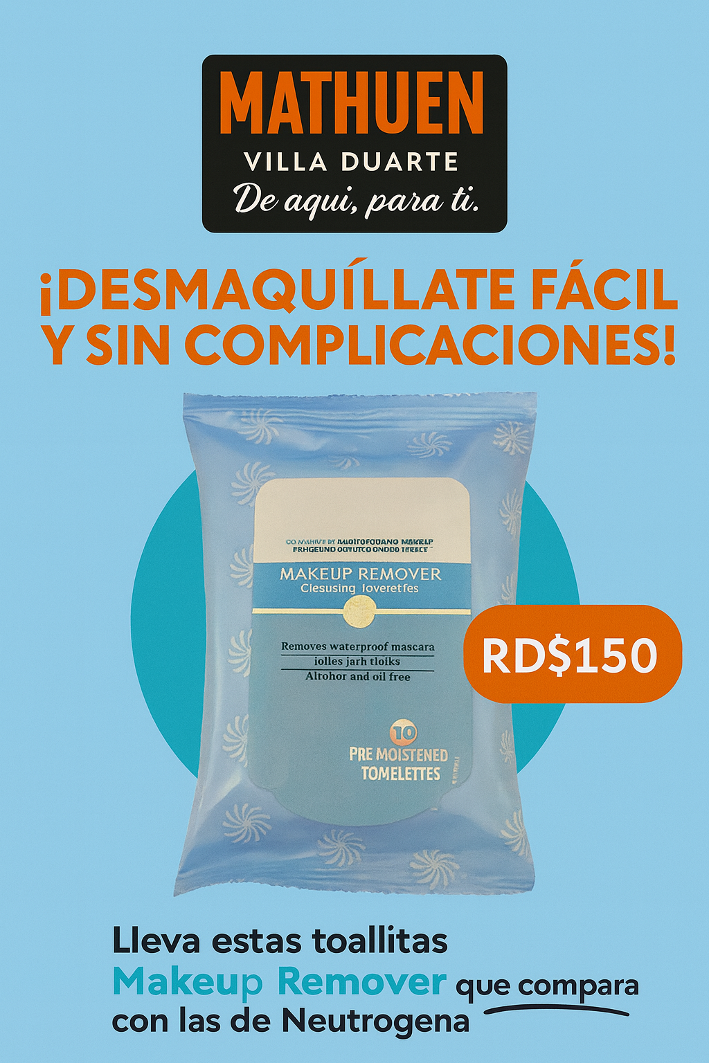 Wipe Desmaquillante