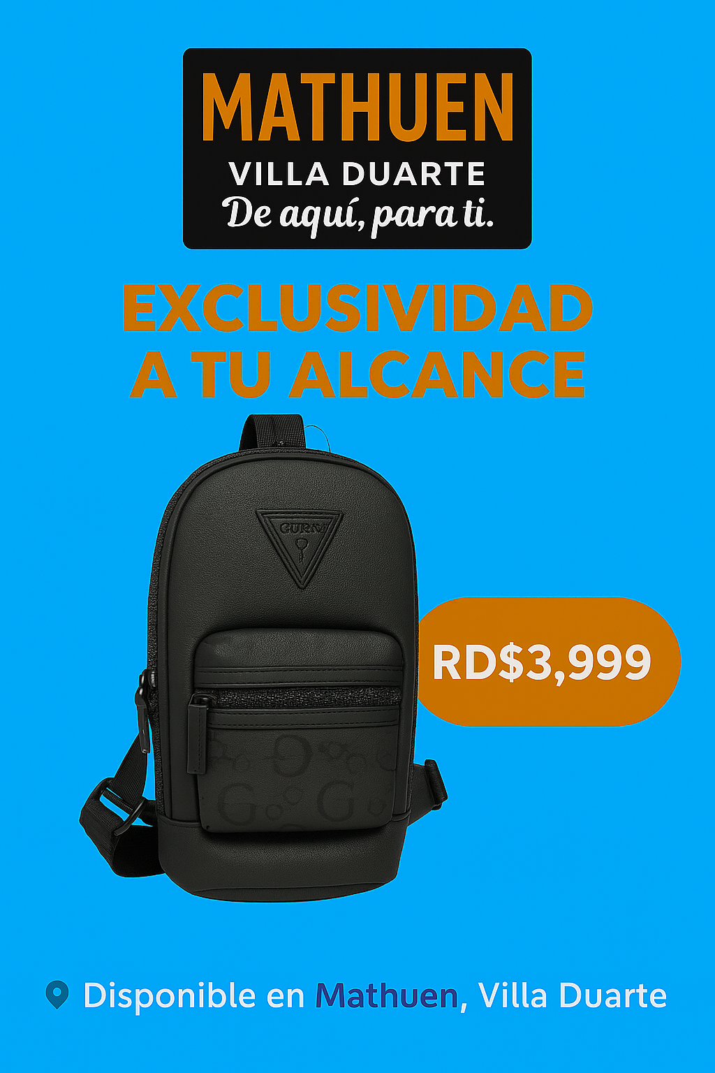 Cartera Guess - Negra