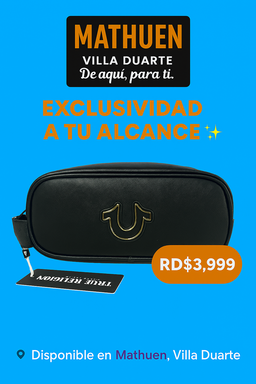 Cartera True Religion - Negra