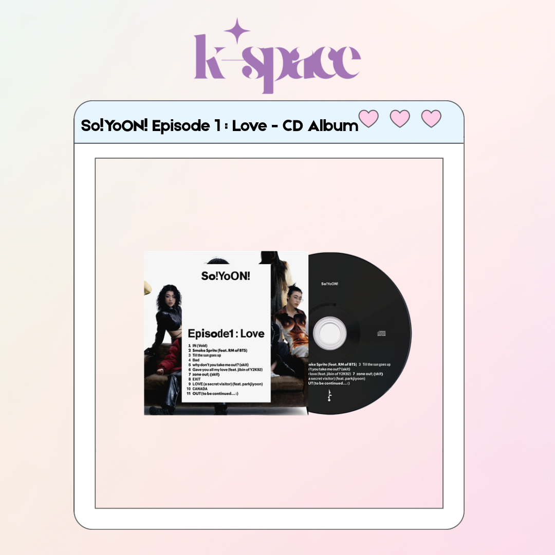 So!YoON! Episode 1 : Love - CD Album
