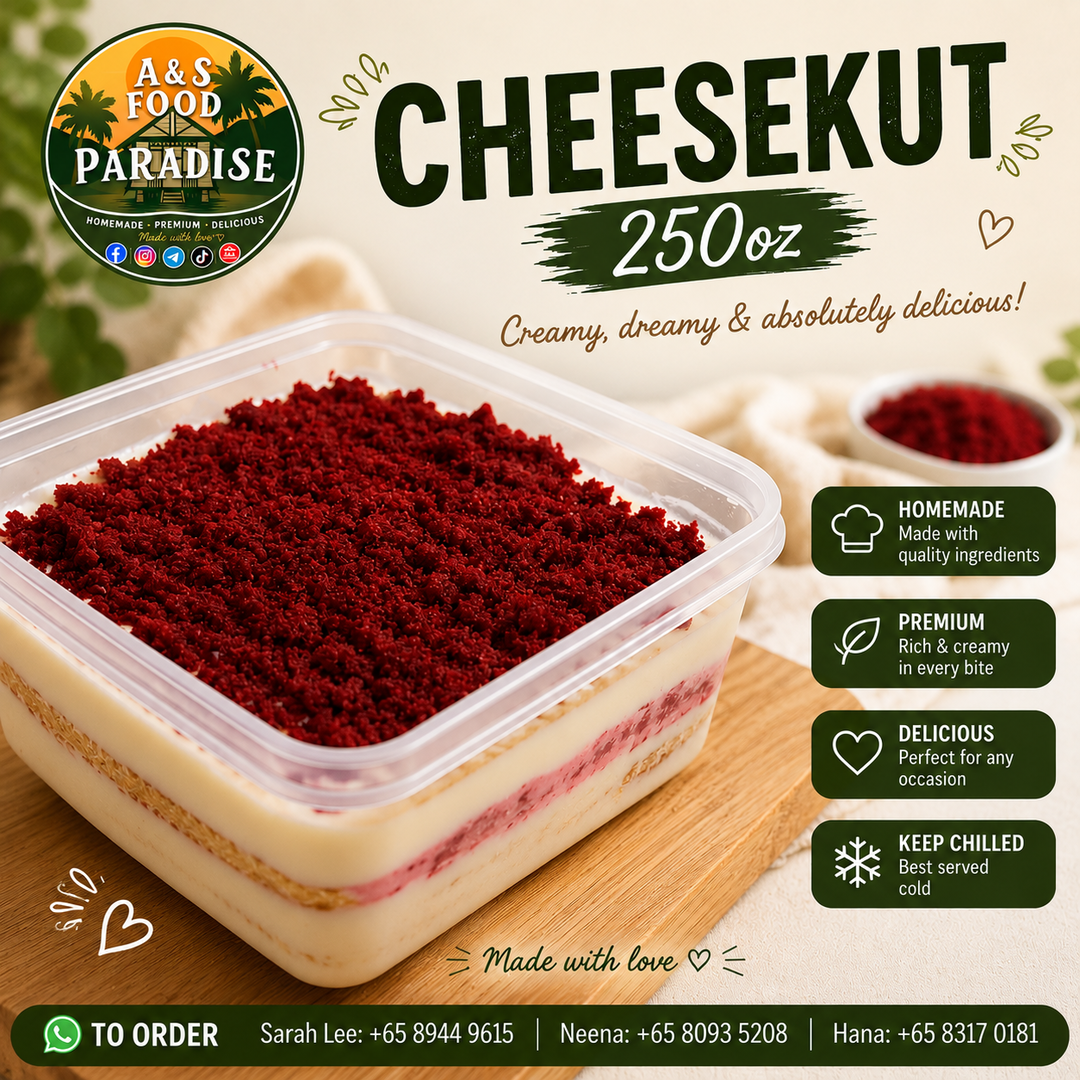 Cheesekut 250oz - Redvelvet 