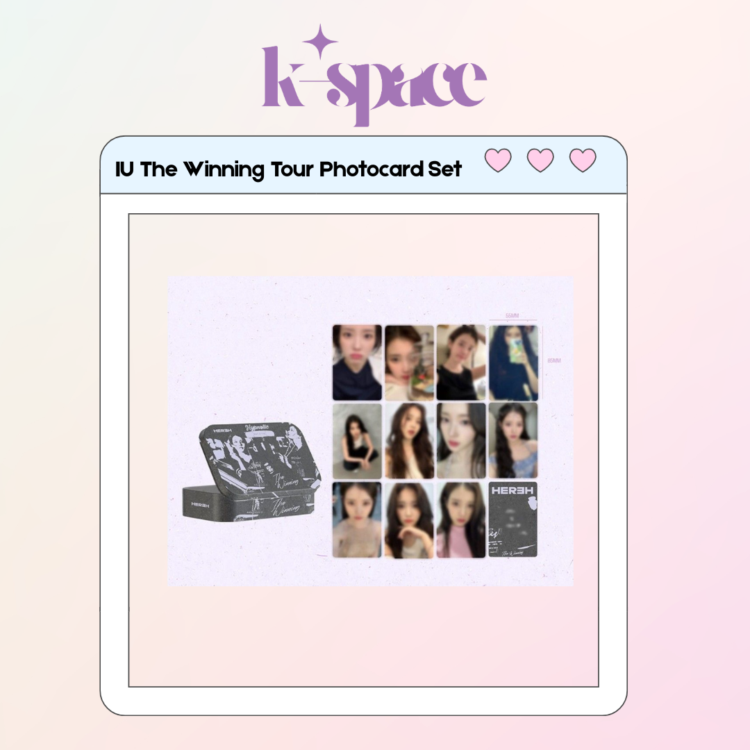 IU THE WINNING TOUR PHOTOCARD SET