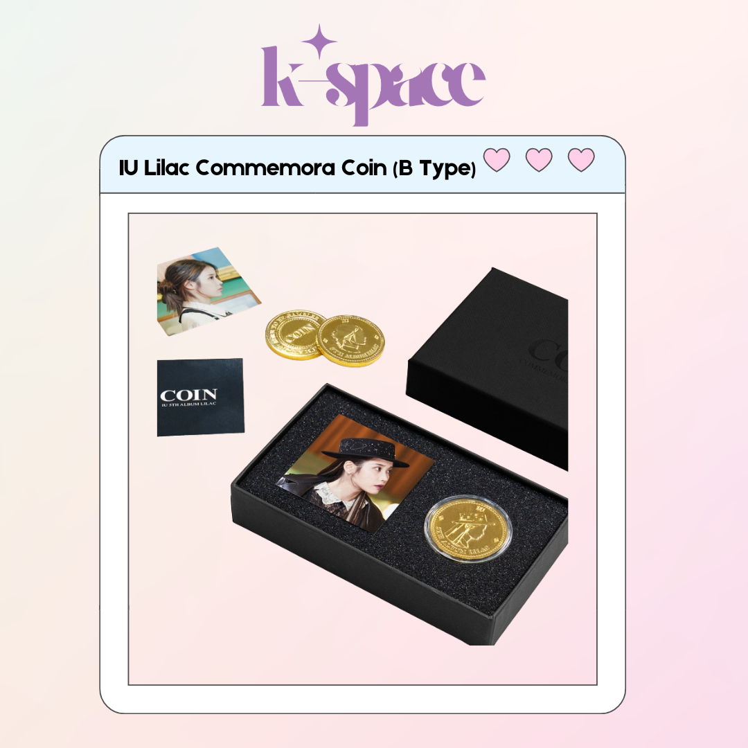 IU LILAC COMMEMORATIVE COIN (B Type)