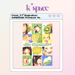Fromis_9 3rd Single Album ‘SUPERSONIC’ Photobook Ver.