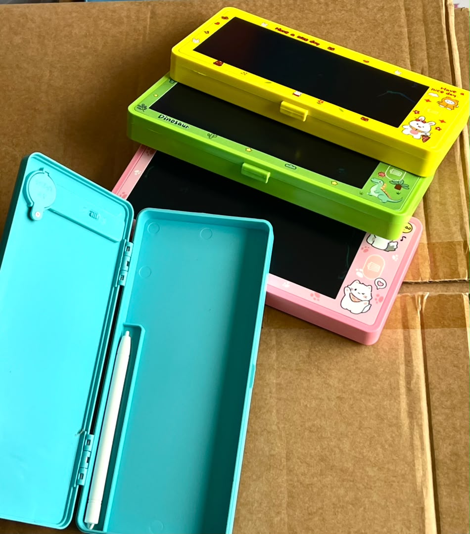2-in-1 LCD Writing Tablet Pencil Case_0