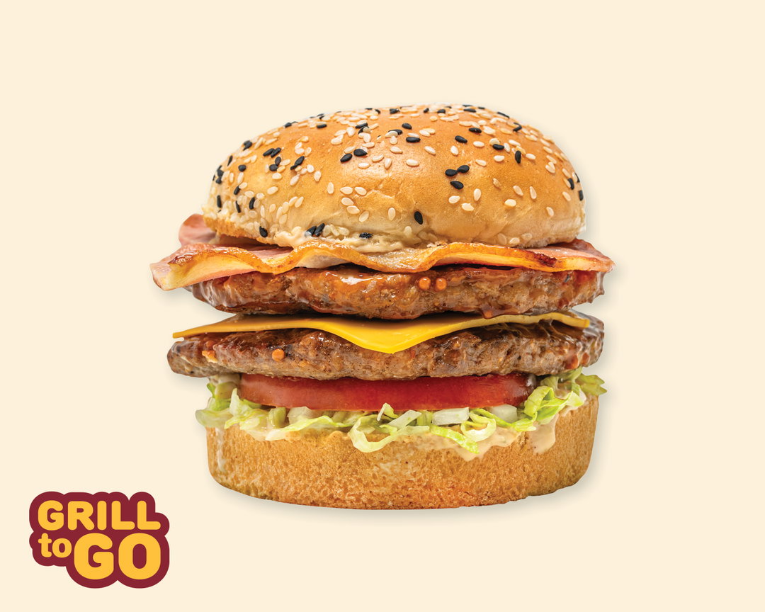 Double Trouble Beef Burger