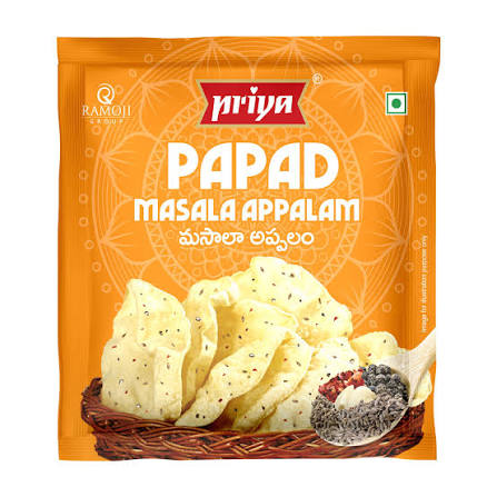 Priya Masala  papad 80 g 