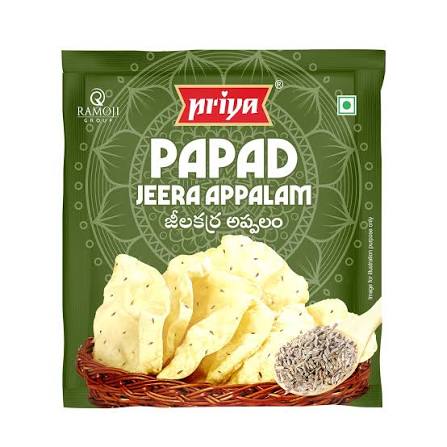 Priya jeera papad 80 g_0