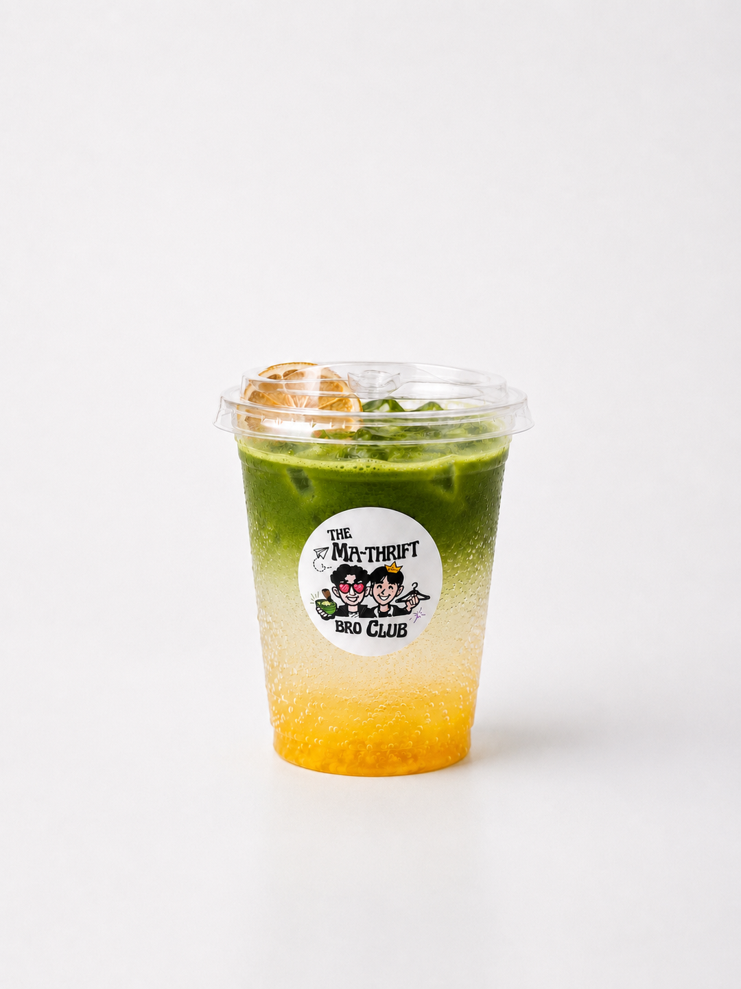 Yuzu Sparkling Matcha [Dairy-Free]