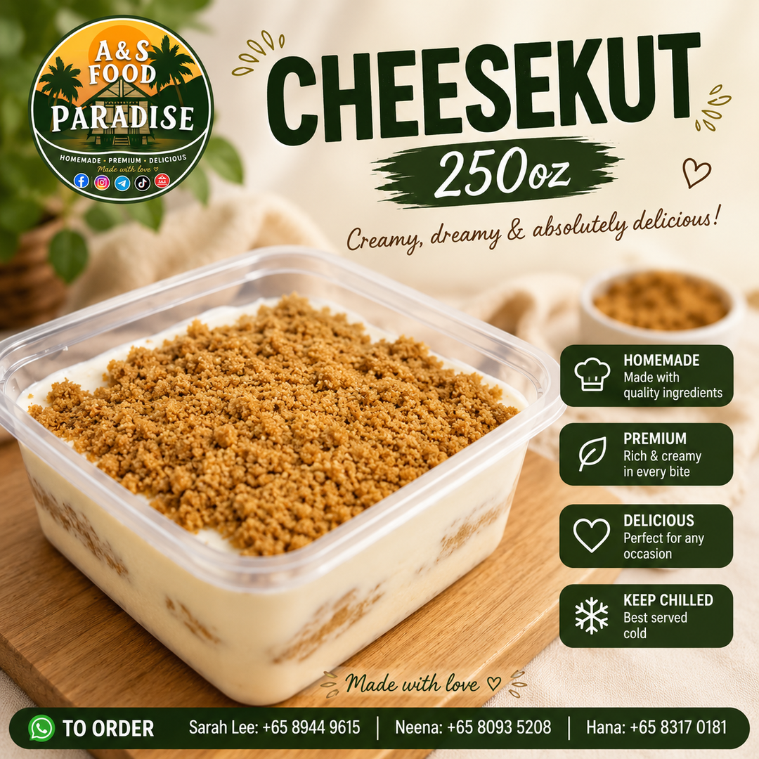 Cheesekut 250oz - Biscoff