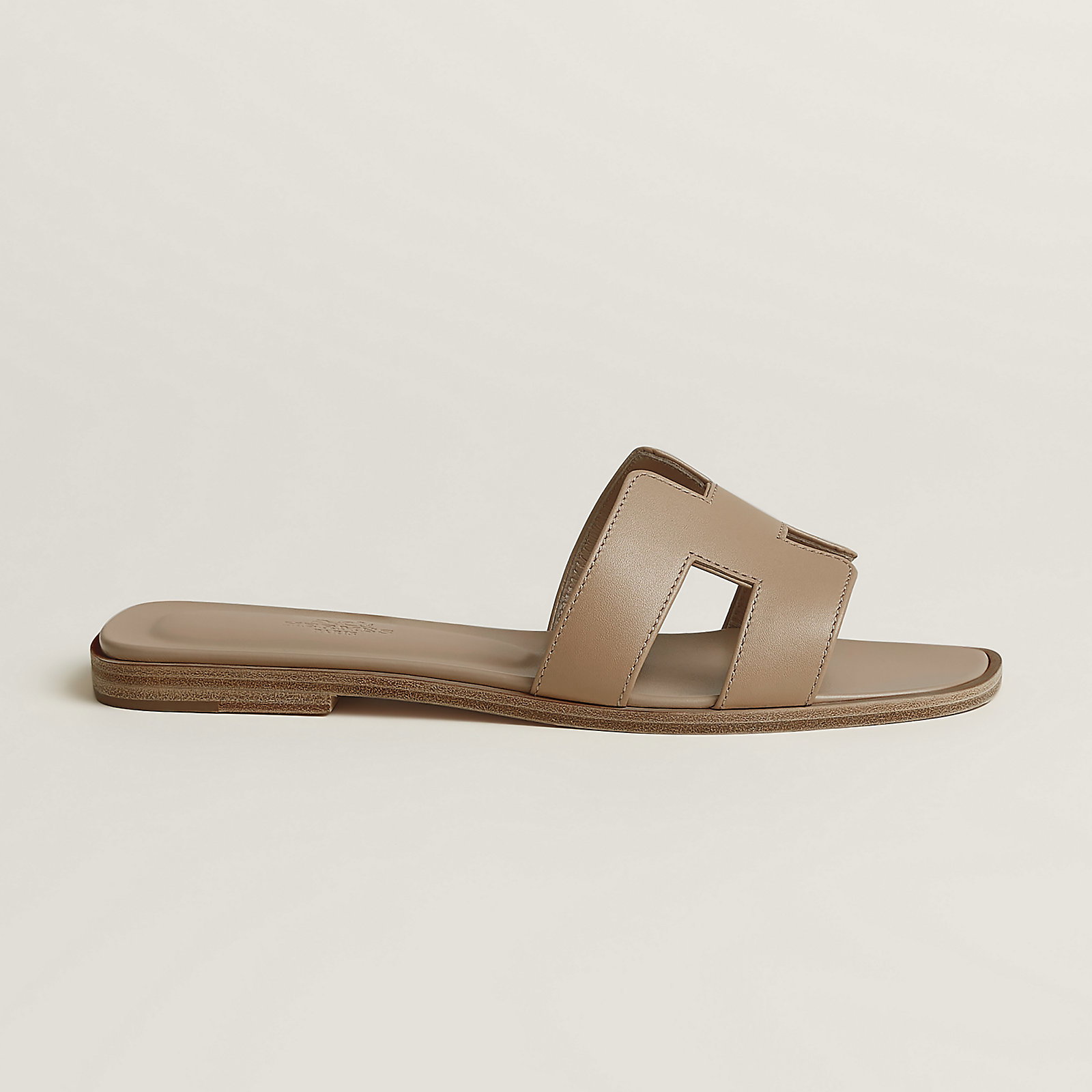Chinelos Hermes Oran - bege  _3