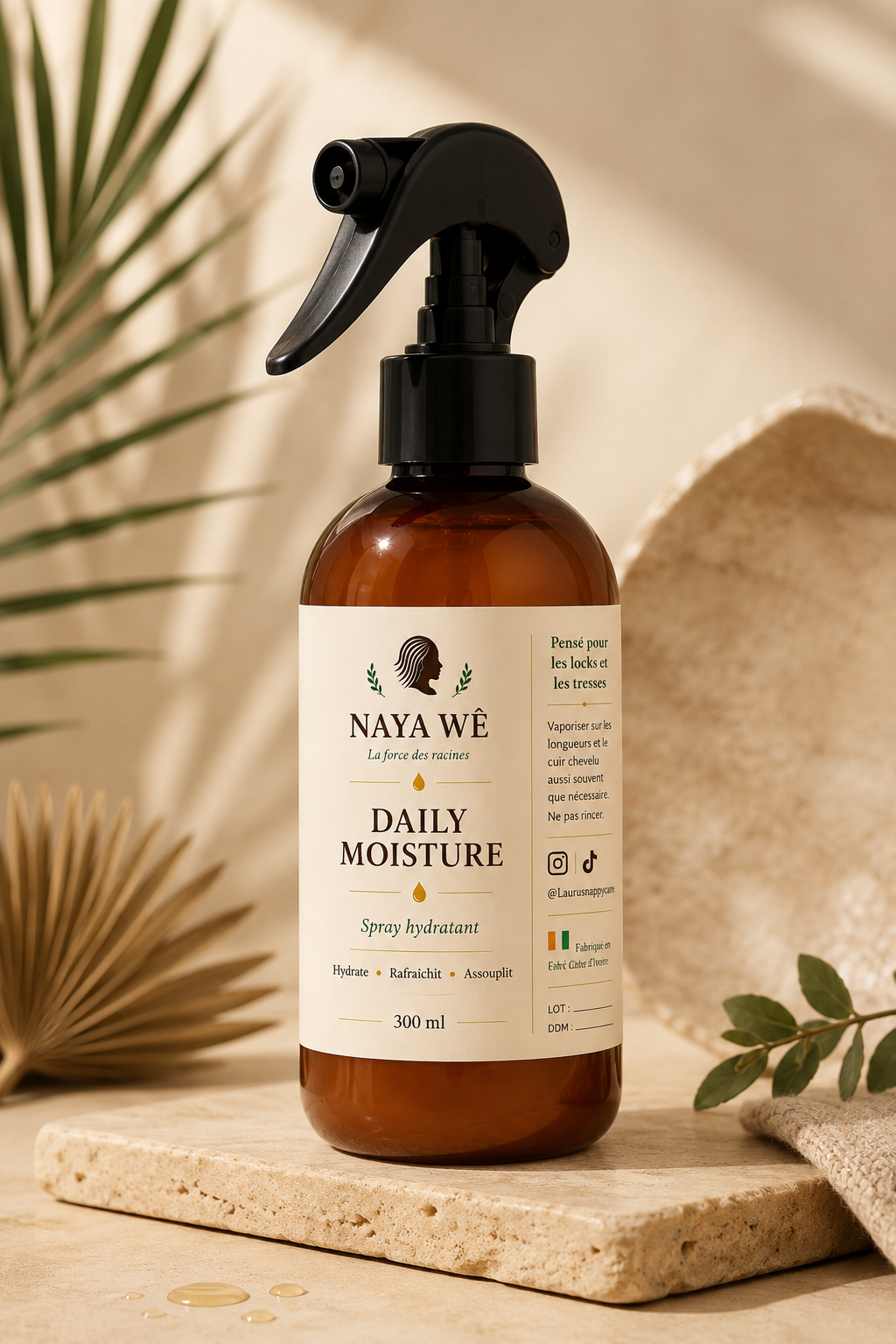 Spray Hydratant Naya Wê (300 ml)