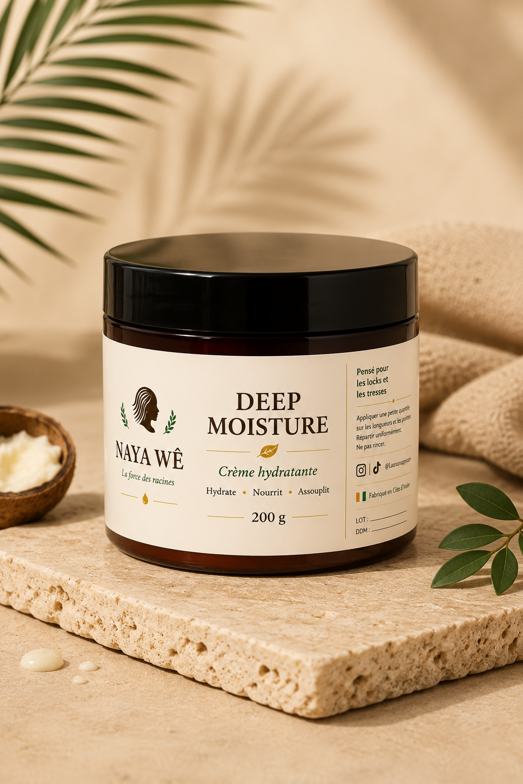 Crème Hydratante Naya Wê (200 g)