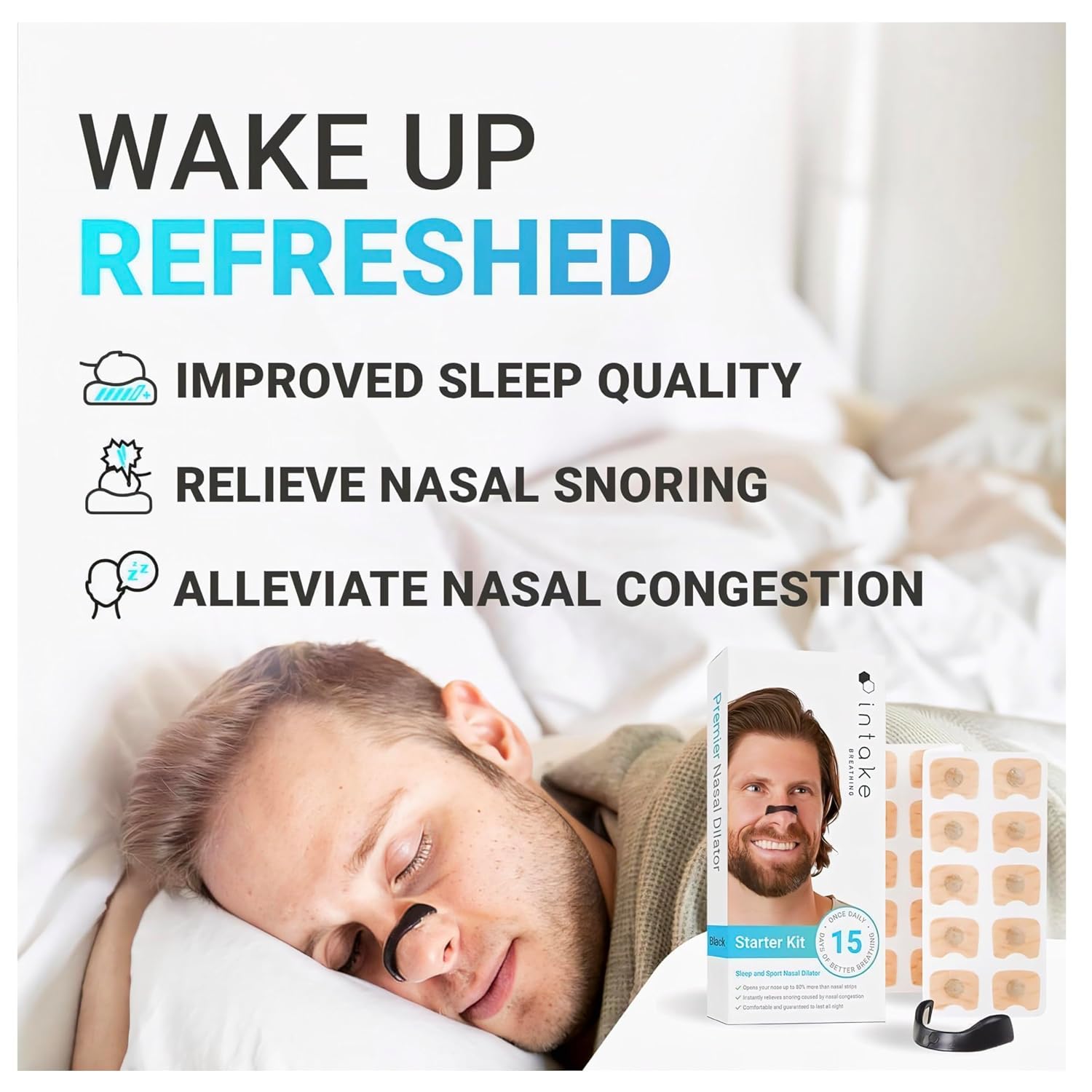 Intake Sleep & Sport Nasal Dilator Starter Kit — 15 Days_3