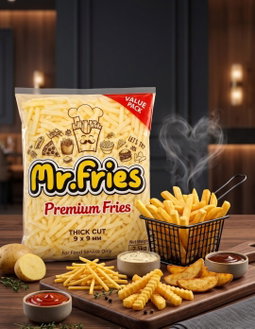 Mr Fries Plain Fries 10mm 2.5kg