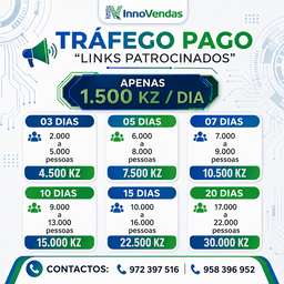 🚀 Tráfego Pago (Links Patrocinados)