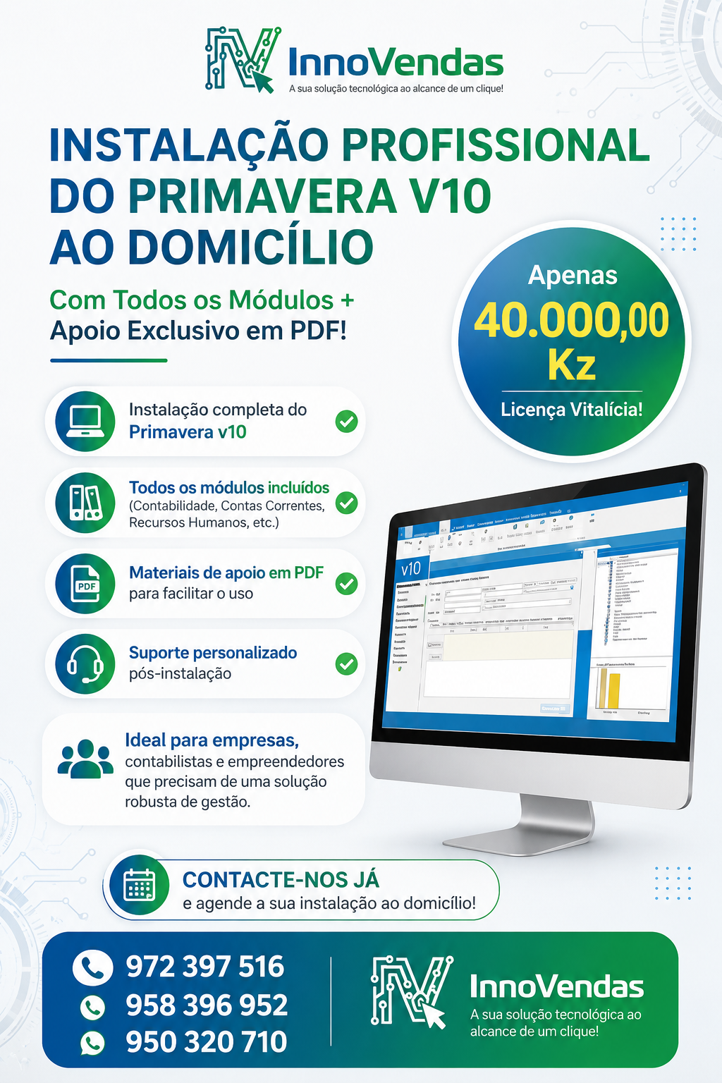 Instalação do ERP Primavera v10_1