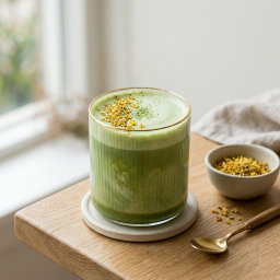 Osmanthus Matcha Latte