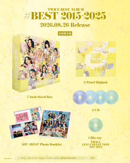 TWICE BEST ALBUM  「#BEST 2015-2025」