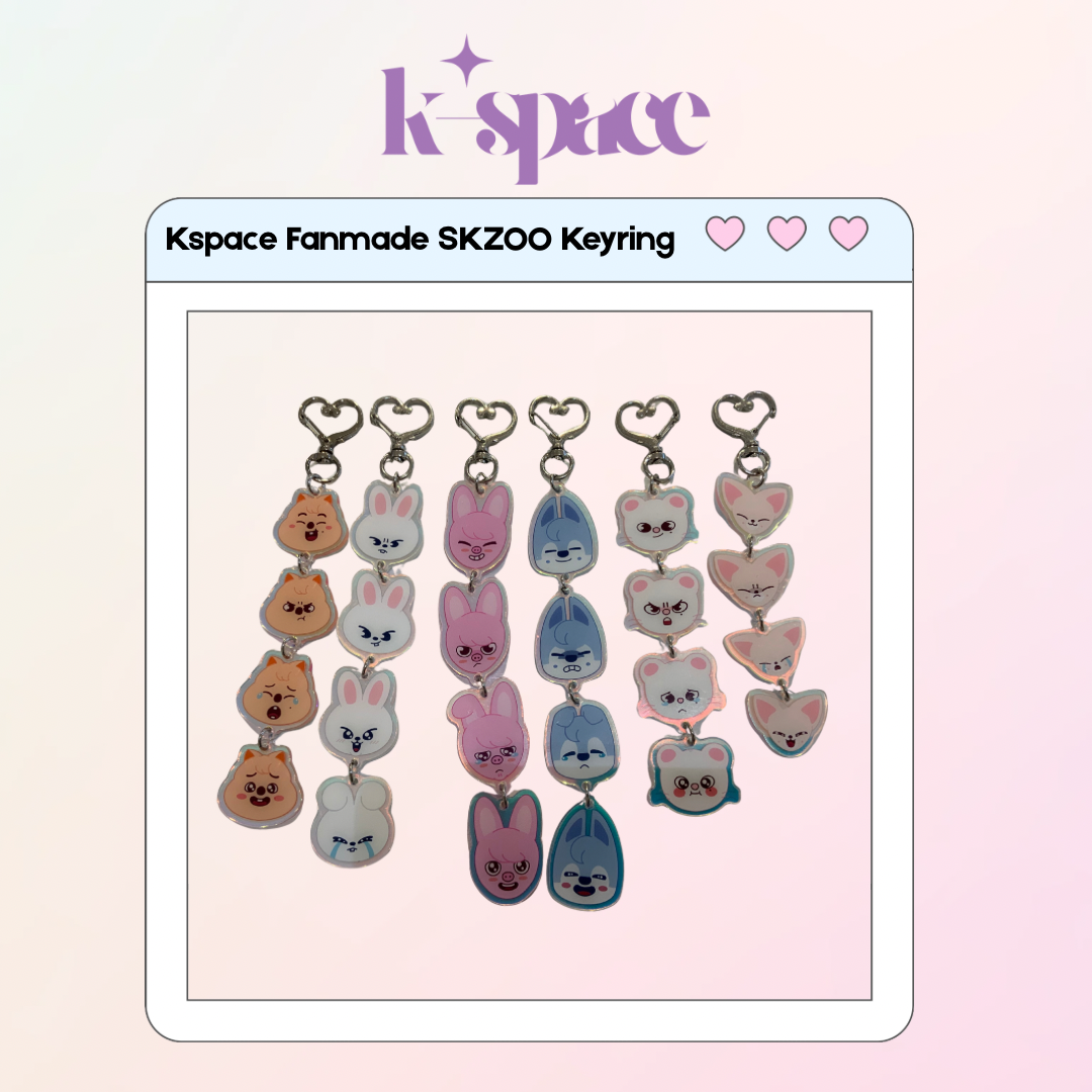 Kspace Fanmade SKZOO Keyring