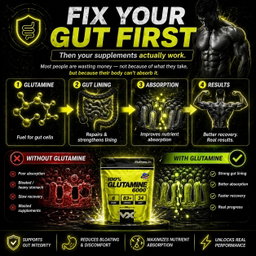 VITAXTRONG 100% Glutamine [300g / 500g / 1kg] – Faster Muscle Recovery, Repair & Immune Boost [VX]
