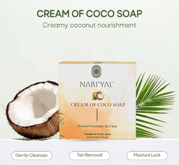 Cream of Coco Soap (tiny soap) Useful for Travel