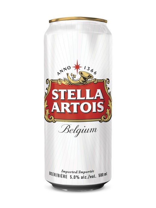 STELLA ARTOIS CAN 500ml｜Stella Artois 时代啤酒500ml罐
