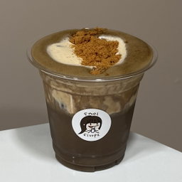 biscoff cream hojicha