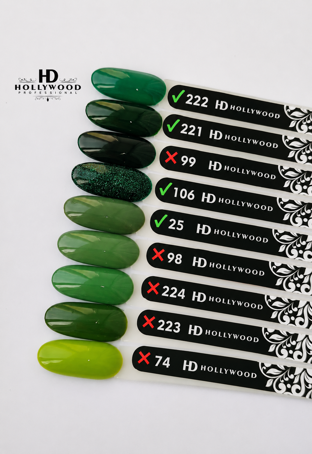 HD Hollywood Gel Polish (Yellow - Green Series) 8ML_2