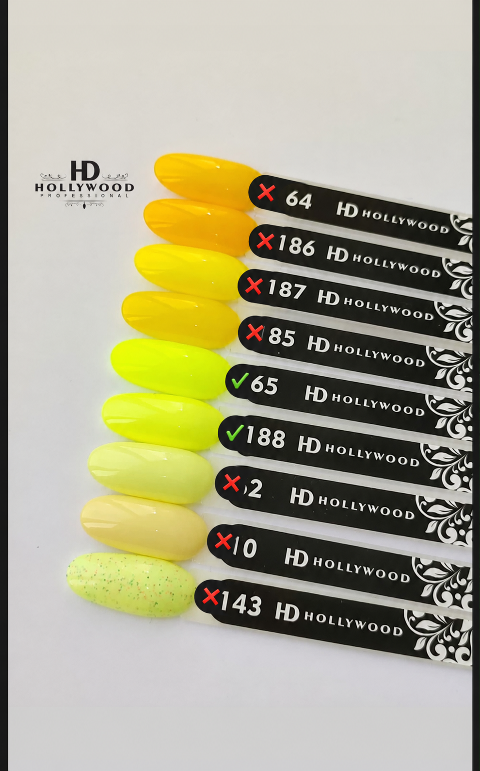 HD Hollywood Gel Polish (Yellow - Green Series) 8ML