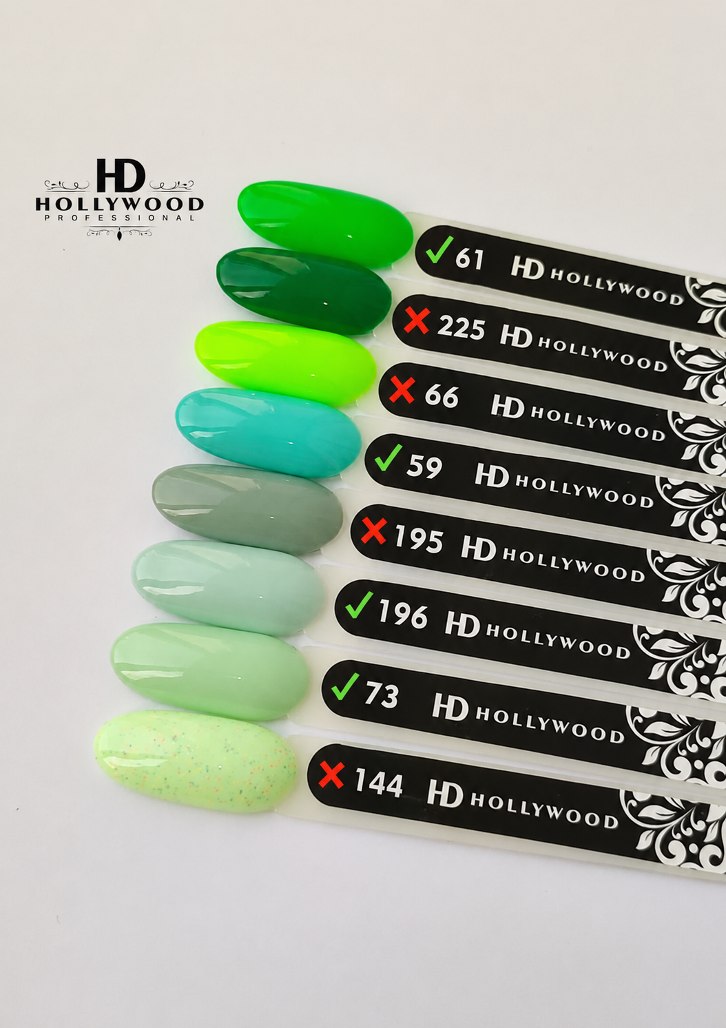 HD Hollywood Gel Polish (Yellow - Green Series) 8ML_1