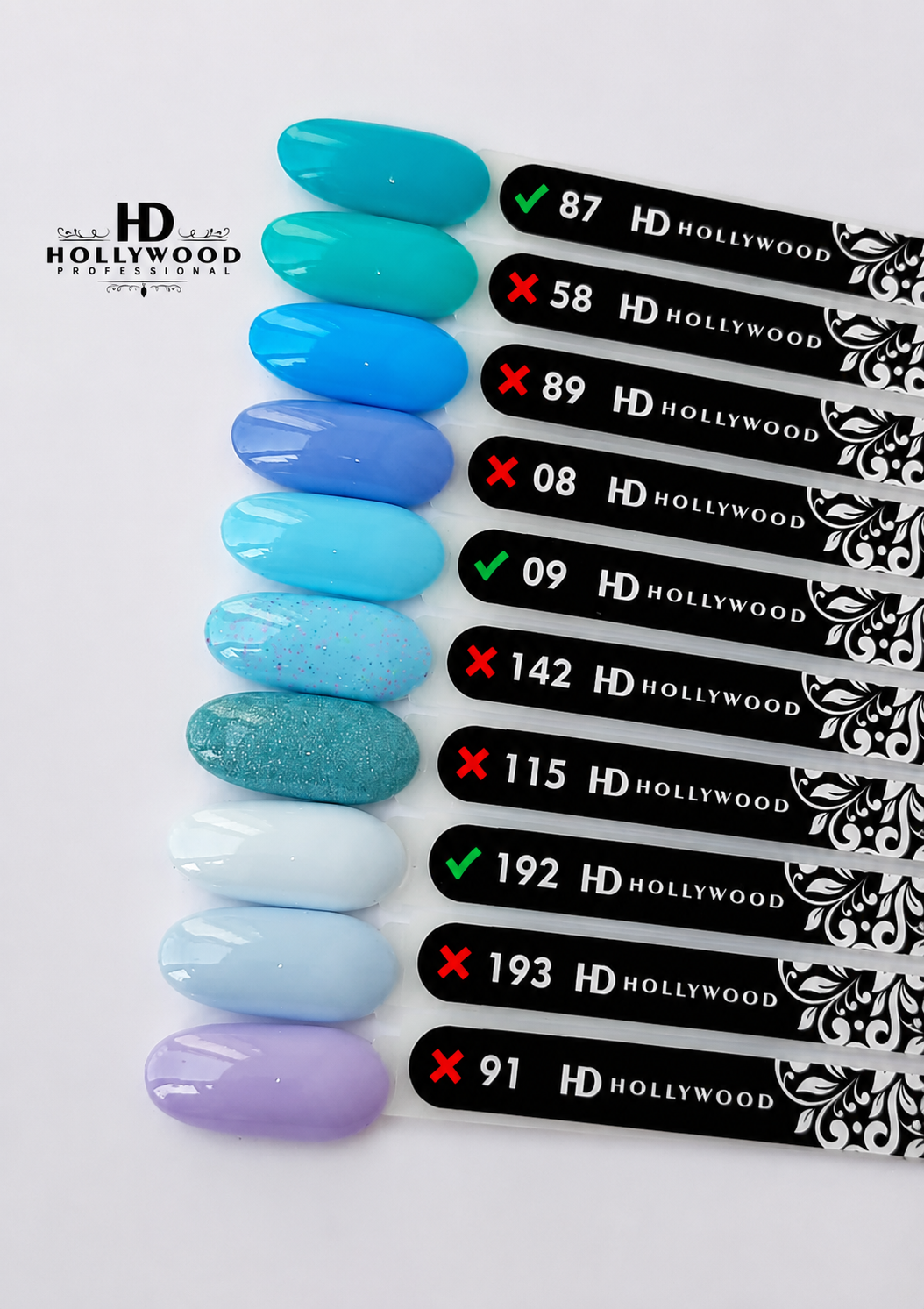 HD Hollywood Gel Polish (Blue Series) 8ML_0