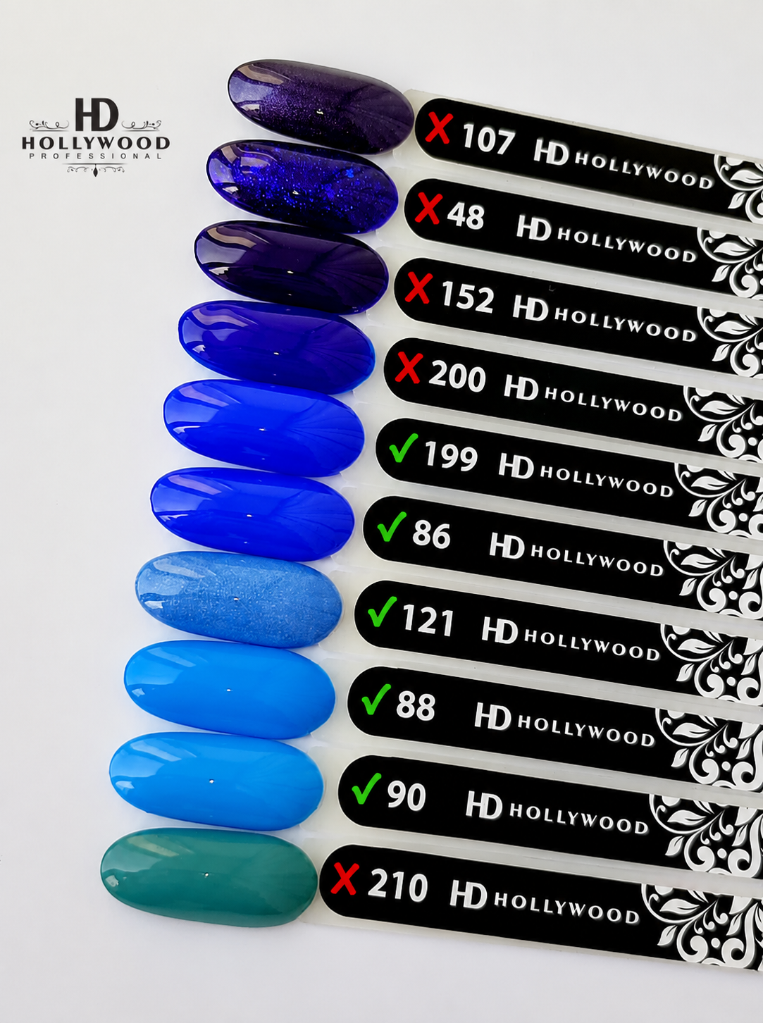 HD Hollywood Gel Polish (Blue Series) 8ML_1