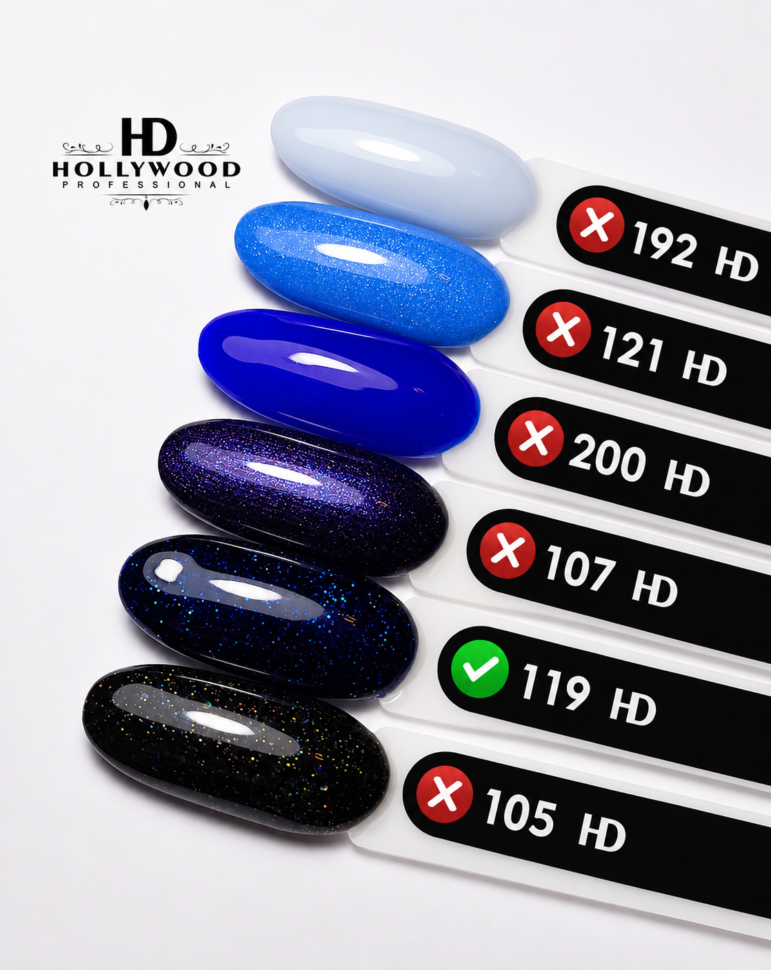 HD Hollywood Gel Polish (Blue Series) 8ML_2