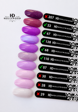 HD Hollywood Gel Polish (Purple-Pink Series) 8ML