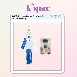 Byeon Woo Seok Summer Letter FanCon MD Acrylic Keyring