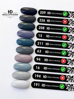 HD Hollywood Gel Polish (Nude-BW Series) 8ML