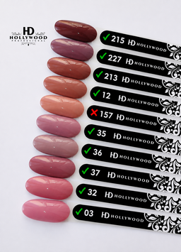 HD Hollywood Gel Polish (Nude-BW Series) 8ML
