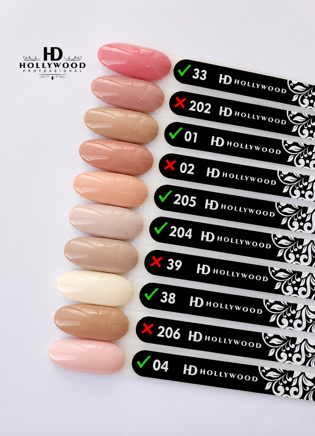 HD Hollywood Gel Polish (Nude-BW Series) 8ML_1
