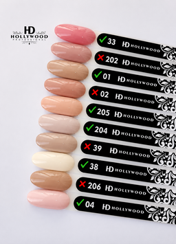HD Hollywood Gel Polish (Nude-BW Series) 8ML