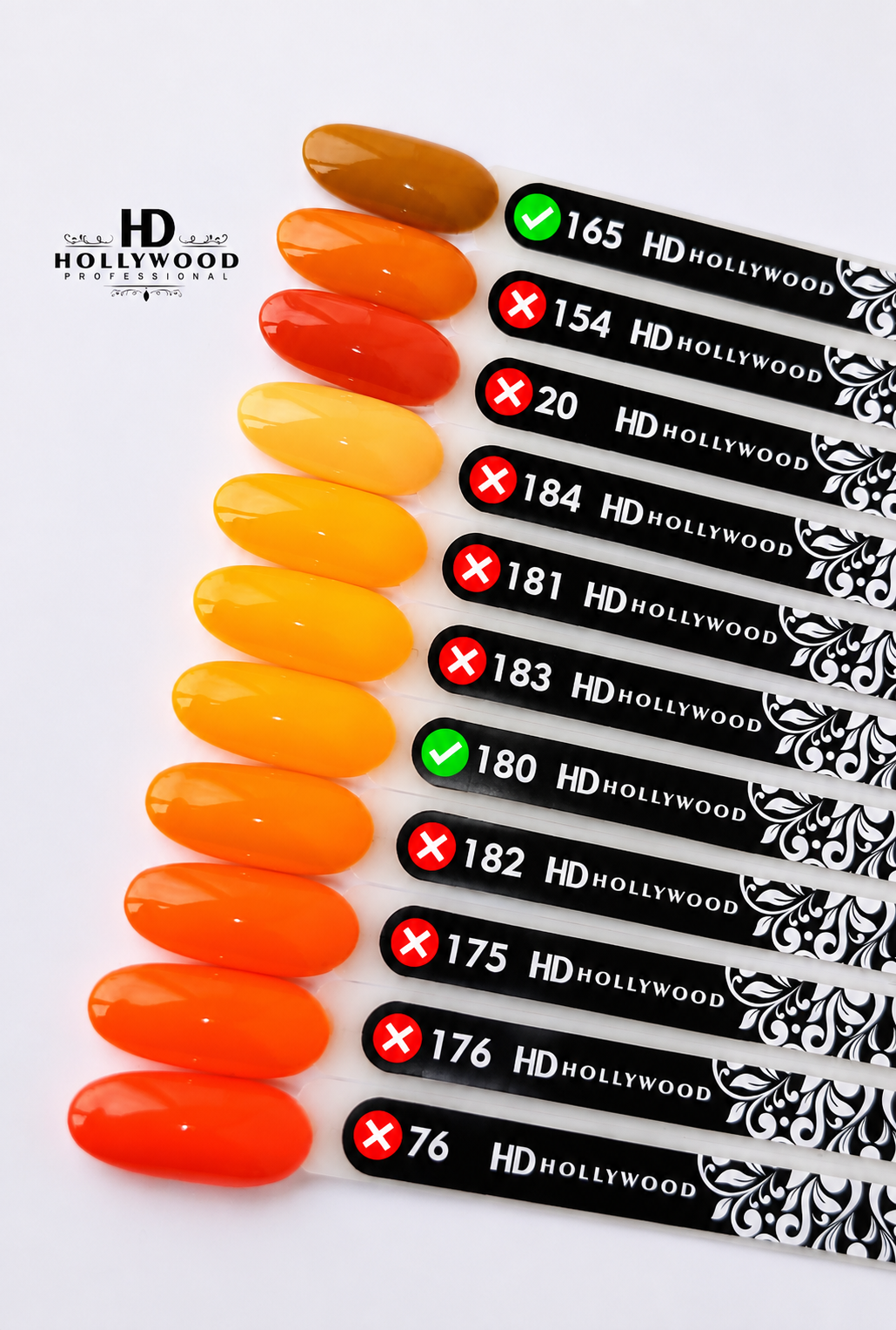 HD Hollywood Gel Polish (Orange-Red Series) 8ML_1